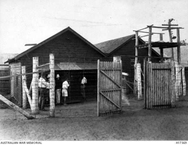 Post office at the camp