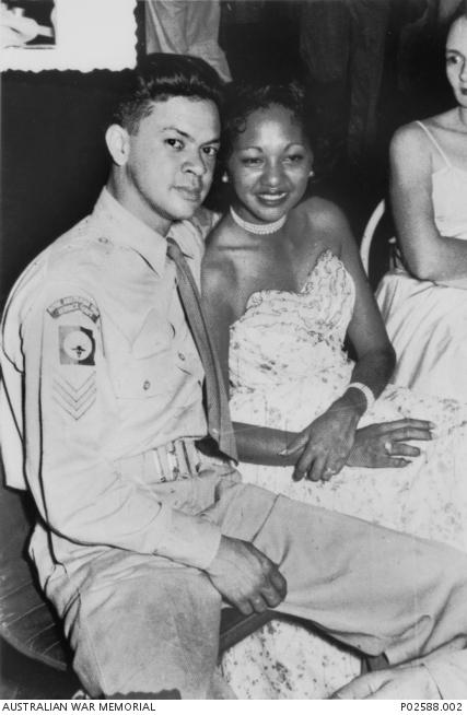 Mary and Herbert at a ball.