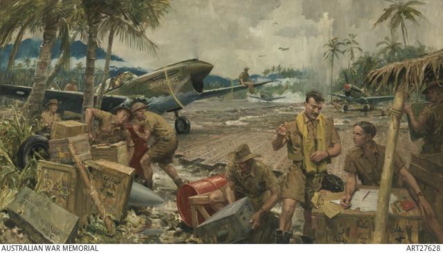 RAAF Kittyhawk Squadron at Milne Bay, August-September 1942