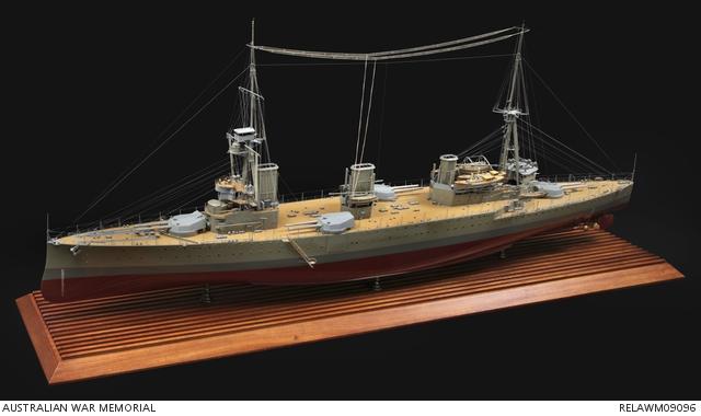model of HMAS Australia