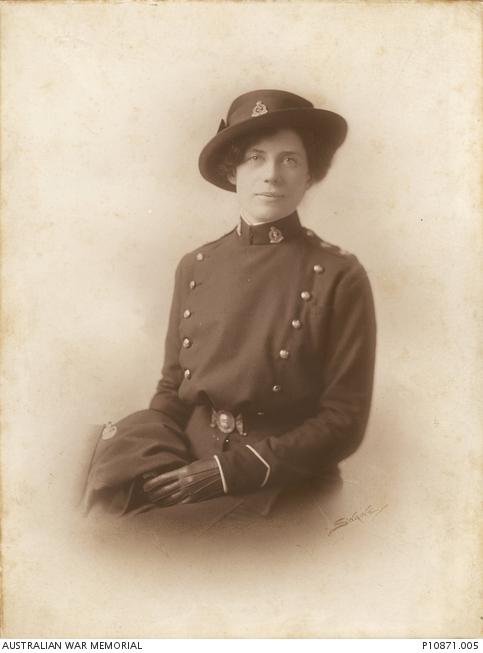 Studio portrait of Dr Phoebe Chapple. 