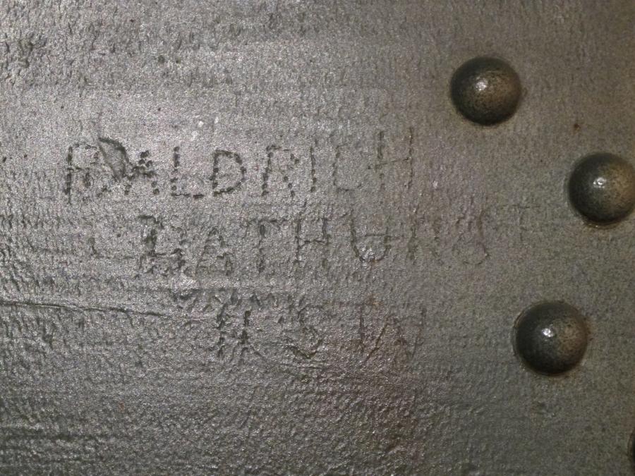 R. Aldrich, Bathurst NSW carved into Mephisto