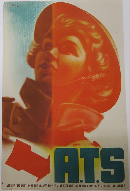 Games's 1942 design for the ATS. Games's 1942 design for the ATS.