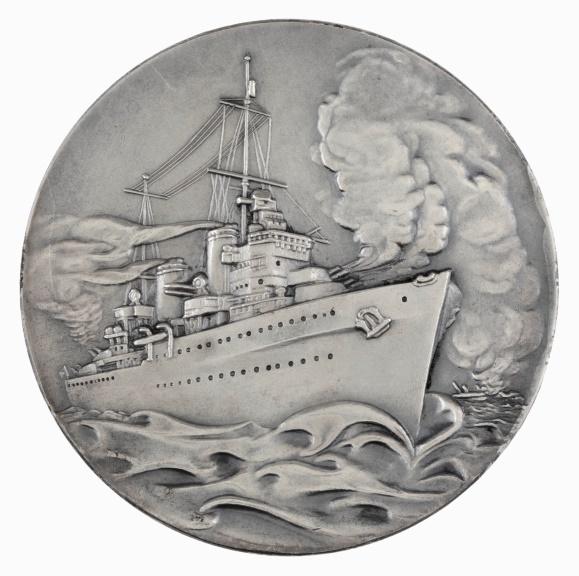 silver medallion