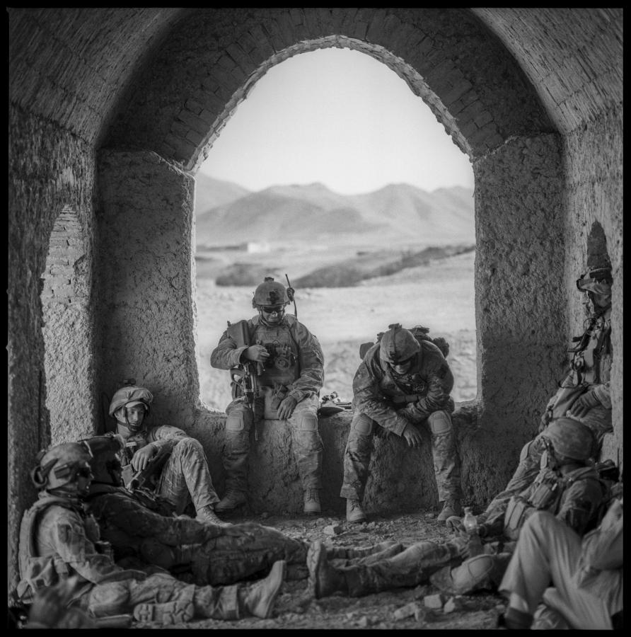 Gary Ramage's image of soldiers in Afghanistan