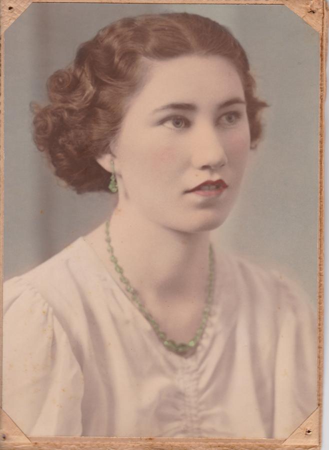 Victoria Margaret Sullivan aged 20.