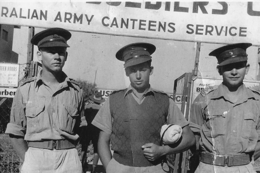 Bill Grayden during the war