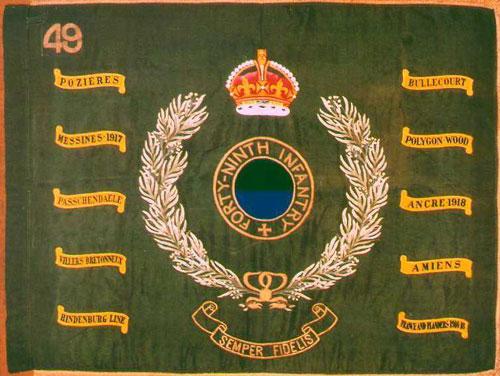 49th Battalion Regimental Colours