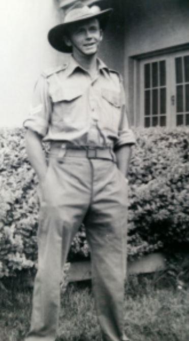 Jim before he headed north in 1942