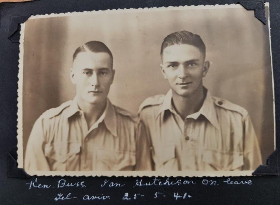 Ian and his mate Ken Buss