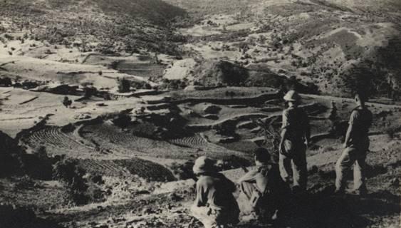 “The ‘Kellys’ look down on the village” – unit diary, June 1941. AWM52 2/2/7/13