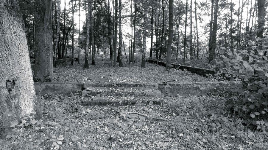 Ruins of Stalag XI-B/357 in Fallingbostel