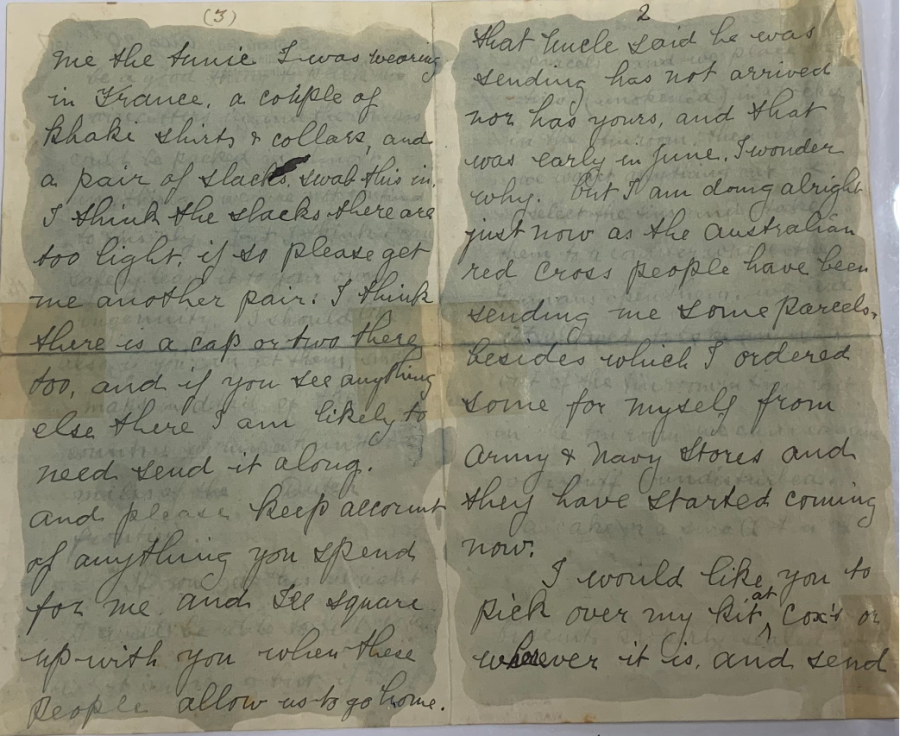 John Mott&#039;s letter to his brother.