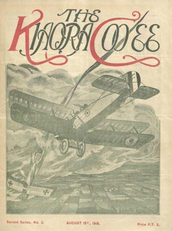 A.R. Belleridge, Cover: The Kia Ora coo-ee, August 1918, print, Australian War Memorial, LIB108015, https://www.awm.gov.au/collection/LIB108015 