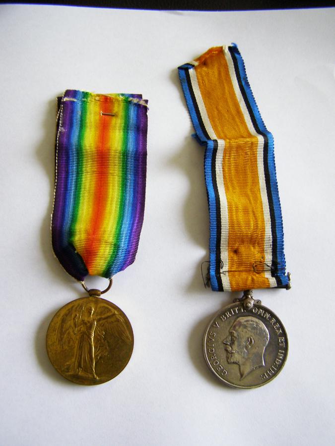 Robert Moore's medals