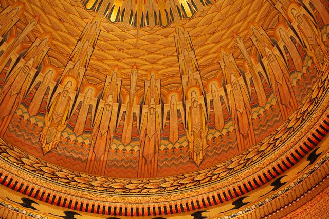 Image of AWM Dome close up