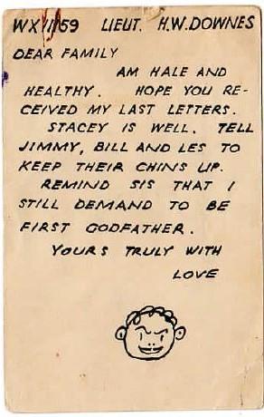 A postcard Harry sent home 