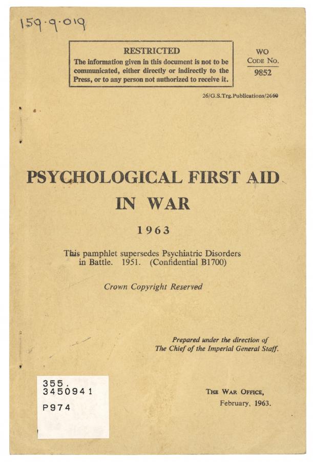 Front cover. Australian War Memorial, Published Collections, 355.3450941 P974