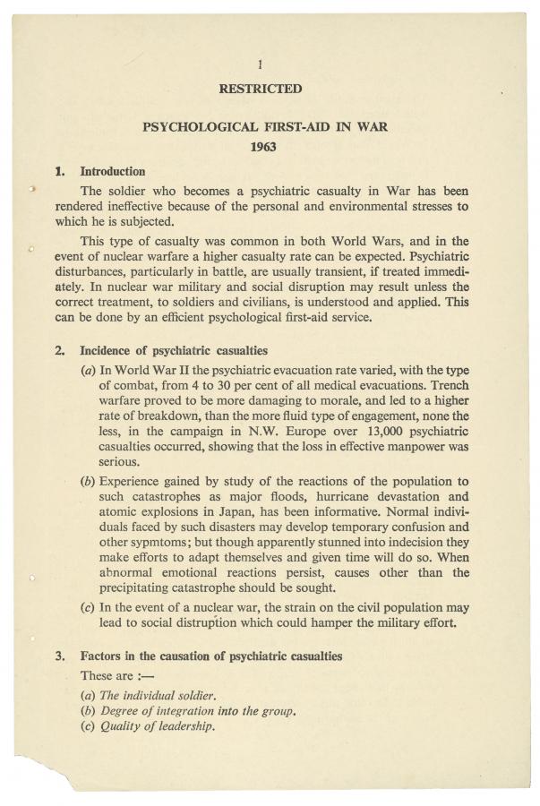 Page 1. Australian War Memorial, Published Collections, 355.3450941 P974