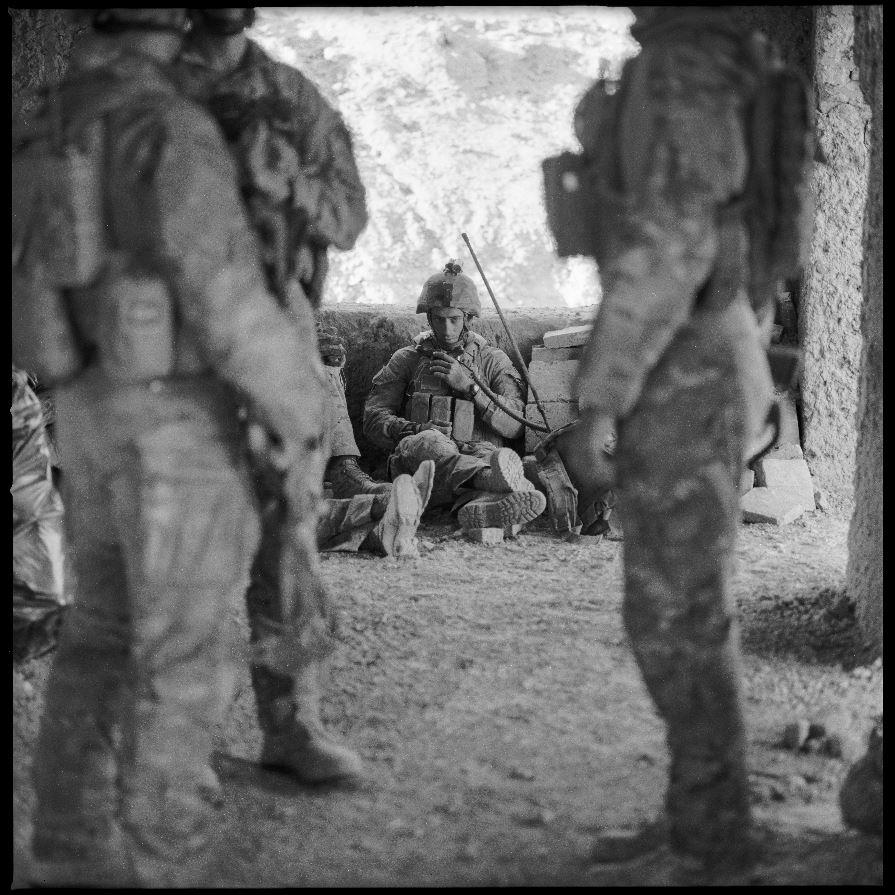 Gary Ramage's image of a soldier in Afghanistan