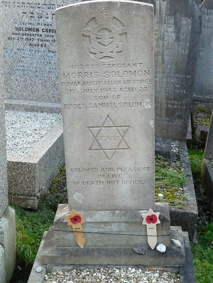 Morris Solomon&#039;s grave