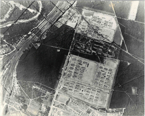 Aerial photograph of Stalag Luft III. PR03211.002