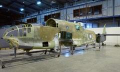 Major fuselage sections being trial-fitted together